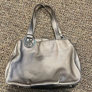 MK silver purse